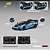 *** PRÉ-ORDER *** DarwinPRO 720Se²GTR-01 1:64 CM Model Azul - Imagem 6