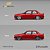 *** PRÉ-ORDER *** Pandem M3 E30 1:64 CM Model Vermelho - Imagem 2