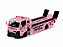 *** PRÉ-VENDA *** Custom Flatbed 1:64 Microturbo Pink - Imagem 1
