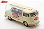 *** PRÉ-VENDA *** Volkswagen Kombi T1 Advertisement Van Schwäbisch Hall 1965 1:18 Schuco PV015 - Imagem 8