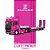 *** PRÉ-ORDER *** Scania Fatbed Tyrannosaurus Rexy 1:64 SUPCAR Pink - Imagem 3