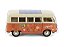 Volkswagen Kombi T1 Bus 1963 1:24 Welly Laranja - Imagem 6