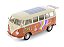 Volkswagen Kombi T1 Bus 1963 1:24 Welly Laranja - Imagem 4