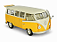 Volkswagen Kombi T1 Bus 1963 1:24 Welly Amarelo - Imagem 6