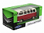 Volkswagen Kombi T1 Bus 1963 1:24 Welly Vermelho - Imagem 5