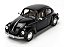Volkswagen Fusca Beetle 1:24 Welly Preto - Imagem 1