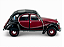 Citroen 2CV 6 Charleston 1:24 Welly Vermelho - Imagem 4