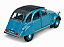 Citroen 2CV 1:24 Welly Azul - Imagem 2