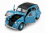 Citroen 2CV 1:24 Welly Azul - Imagem 3