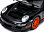 Porsche 911 GT3 RS 1:24 Welly Preto - Imagem 3