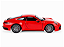 Porsche 911 Carrera 4S 1:24 Welly Vermelho - Imagem 5