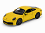 Porsche 911 Carrera 4S 1:24 Welly Amarelo - Imagem 1