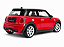 New Mini Hatch 1:24 Welly Vermelho - Imagem 2