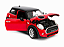 New Mini Hatch 1:24 Welly Vermelho - Imagem 3