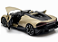 Bugatti W16 Mistral 1:24 Welly Dourado - Imagem 7