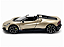 Bugatti W16 Mistral 1:24 Welly Dourado - Imagem 8