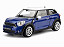 Mini Cooper S Paceman 1:24 Welly Azul - Imagem 1