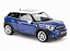 Mini Cooper S Paceman 1:24 Welly Azul - Imagem 4