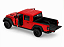 Jeep Gladiator 2020 1:24 Welly Laranja - Imagem 4