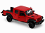 Jeep Gladiator 2020 1:24 Welly Laranja - Imagem 3