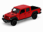Jeep Gladiator 2020 1:24 Welly Laranja - Imagem 1