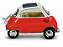 BMW Isetta 1:18 Welly Vermelho - Imagem 5