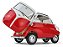 BMW Isetta 1:18 Welly Vermelho - Imagem 2