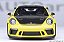 *** PRÉ-VENDA *** Porsche 911 (991.2) GT3 RS Weissach Package 1:18 Autoart Amarelo - Imagem 3