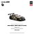 *** PRÉ-ORDER *** POP RACE LBWK AMG GT3 EVO Liberty Walk 1:64 POP RACE Black QTD3 - Imagem 6