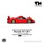 *** PRÉ-ORDER *** Porsche 911 GT1 1998 1:64 Trends Hobby Vermelho QTD3 - Imagem 3