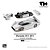 *** PRÉ-ORDER *** Porsche 911 GT1 1998 1:64 Trends Hobby Prata QTD3 - Imagem 4