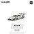 *** PRÉ-ORDER *** Mercedes Benz AMG CLK GTR FIA GT Championship 1997 1:64 POP RACE QTD3 - Imagem 2