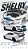*** PRÉ-ORDER *** Ford Mustang Shelby GT350R 1:64 XCARTOYS Branco QTD3 - Imagem 5