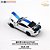 *** PRÉ-ORDER *** Ford Mustang Shelby GT350R 1:64 XCARTOYS Branco QTD3 - Imagem 10