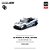 *** PRÉ-ORDER *** LB-WORKS 35GT-R Final Edition Liberty Walk 1:64 POP RACE Silver Chrome QTD3 - Imagem 2