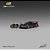 Pagani Imola 1:64 CM Model Black Carbon + Red - Imagem 3