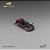 Pagani Imola 1:64 CM Model Black Carbon + Red - Imagem 6
