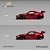 *** PRÉ-ORDER *** Toyota GT86 Pandem Widebody V3.5 1:64 CM Model Vermelho QTD3 - Imagem 2