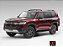 *** PRÉ-ORDER *** Toyota Land Cruiser 300 GR Sport 1:18 LCD Models Vermelho - Imagem 9
