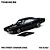 *** PRÉ-ORDER *** Dodge 1969 Pro Street Charger 1969 PSC Design 1:64 TimeMicro Preto QTD3 - Imagem 2