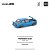 *** PRÉ-ORDER *** PANDEM E30 1:64 POP RACE Azul QTD4 - Imagem 6