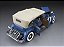 Ford Lincoln KB 1931  1:18 Sunstar Platinum Azul - Imagem 8