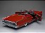 Lincoln Continental Mark III Open Convertible 1958 1:18 Sunstar Platinum - Imagem 9