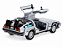 Delorean Time Machine Back to the Future II Flying Version Welly 1:24 - Imagem 7