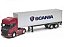 Carreta Scania R 730 V8 Baú 1:32 Welly Vermelho - Imagem 1