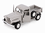 Jeep Willys Pickup 1947 1:24 Welly Cinza - Imagem 3