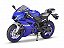 Yamaha YZF-R6 1:12 Welly Azul - Imagem 1