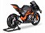 KTM RC 8C 1:12 Welly Preto - Imagem 2