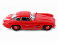 Mercedes-Benz 300 SL 1:24 Welly Vermelho - Imagem 7