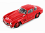 Mercedes-Benz 300 SL 1:24 Welly Vermelho - Imagem 1